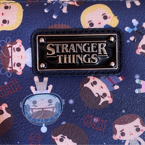 Loungefly Stranger Things Eleven Chibi Zip Around Wallet - Picture 3 of 5